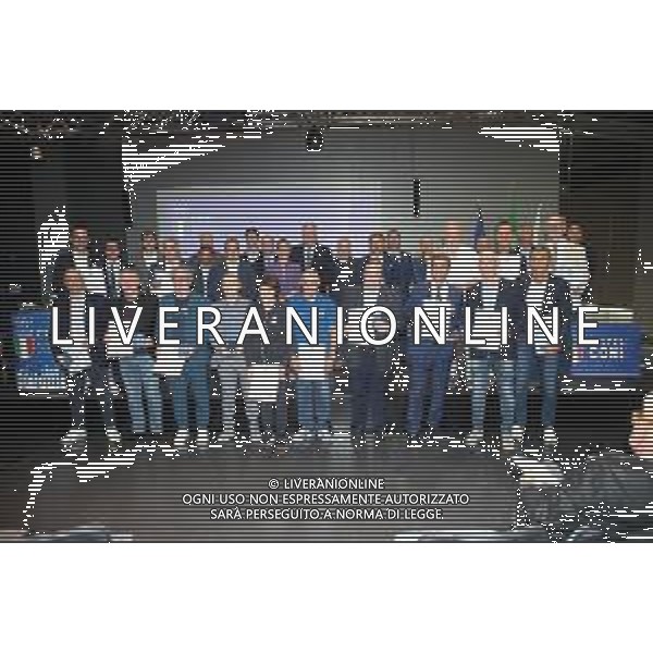 IMOLA 13 10 2023 AUTODROMO ENZO E DINO FERRARI CONI REGIONALE EMILIA ROMAGNA PREMIAZIONI PER I MERITI SPORTIVI NELLA FOTO DIRIGENTI CONI CON I DIRIGENTI DELLE SOCIETA\' ©SANNA/AGENZIA ALDO LIVERANI SAS