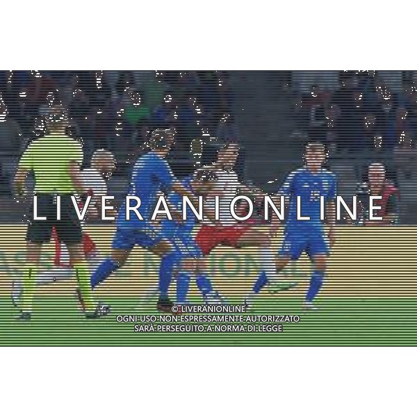 Giacomo Bonaventura of Italy scores a goal of 1-0 during the UEFA EURO 2024 European qualifier match between Italy and Malta at Stadio San Nicola on October 14, 2023 in Bari, Italy. Photo by Emmanuele Mastrodonato/ag. Aldo Liverani sas/AGENZIA ALDO LIVERANI SAS