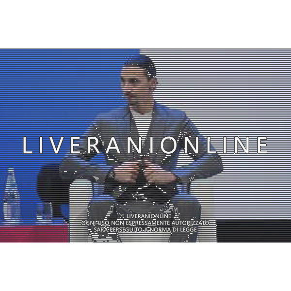 Festival dello Sport 2023 nella foto Zlatan Ibrahimovic Trento 15-10-2023 Teatro Sociale Zlatan Ibrahimovic io sono il calcio foto Roberto Garavaglia/ag. Aldo Liverani sas/AGENZIA ALDO LIVERANI SAS