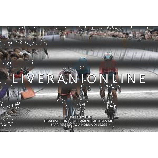 15-10-2023 Veneto Classic; 2023, Astana Qazaqstan; 2023, Lotto - Dstny; 2023, Ag2r - Citroen; Battistella, Samuele; Kron, Andreas Lorentz; Vendrame, Andrea; Bassano Del Grappa; ©SIROTTI/AGENZIA ALDO LIVERANI SAS