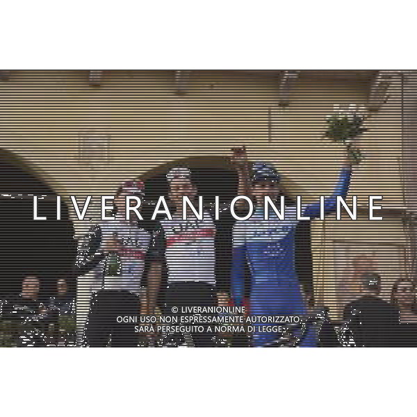 15-10-2023 Veneto Classic; 2023, Uae Emirates; 2023, Jayco - Alula; Formolo, Davide; Hirschi, Marc; Zana, Filippo; Bassano Del Grappa; ©SIROTTI/AGENZIA ALDO LIVERANI SAS