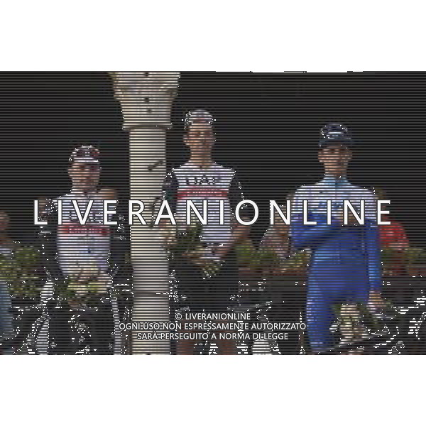 15-10-2023 Veneto Classic; 2023, Uae Emirates; 2023, Jayco - Alula; Formolo, Davide; Hirschi, Marc; Zana, Filippo; Bassano Del Grappa; ©SIROTTI/AGENZIA ALDO LIVERANI SAS