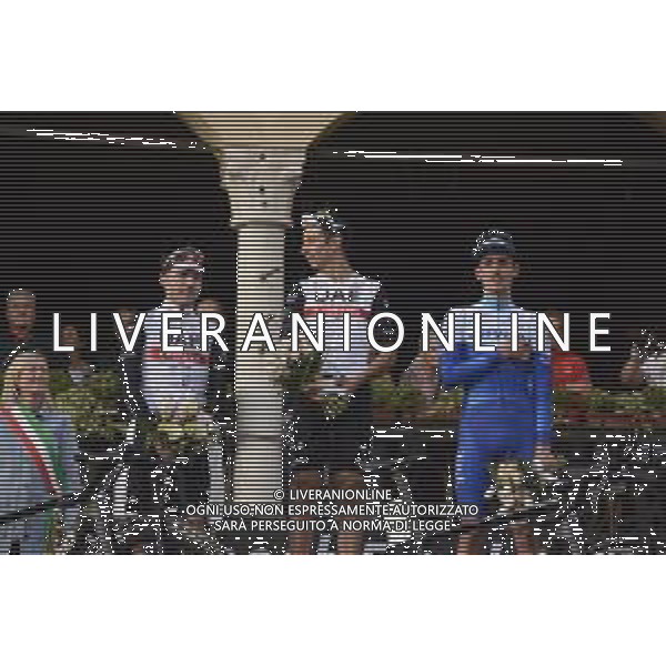 15-10-2023 Veneto Classic; 2023, Uae Emirates; 2023, Jayco - Alula; Formolo, Davide; Hirschi, Marc; Zana, Filippo; Bassano Del Grappa; ©SIROTTI/AGENZIA ALDO LIVERANI SAS