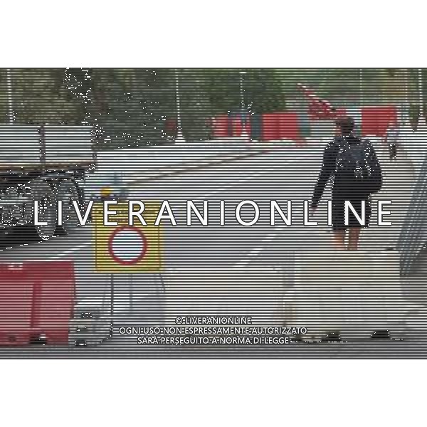 IMOLA 16 10 2023 CHIUSURA DI PONTE DI VIALE DANTE AI VEICOLI PER I LAVORI DELLA MANUTENZIONE ©SANNA / AGENZIA ALDO LIVERANI SAS