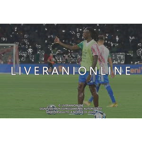 Moise Kean of Italy during the UEFA EURO 2024 European qualifier match between Italy and Malta at Stadio San Nicola on October 14, 2023 in Bari, Italy. Photo by Emmanuele Mastrodonato/ag. Aldo Liverani sas