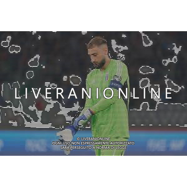 Gianluigi Donnarumma of Italy during the UEFA EURO 2024 European qualifier match between Italy and Malta at Stadio San Nicola on October 14, 2023 in Bari, Italy. Photo by Emmanuele Mastrodonato/ag. Aldo Liverani sas
