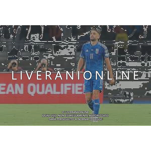 Domenico Berardi of Italy during the UEFA EURO 2024 European qualifier match between Italy and Malta at Stadio San Nicola on October 14, 2023 in Bari, Italy. Photo by Emmanuele Mastrodonato/ag. Aldo Liverani sas