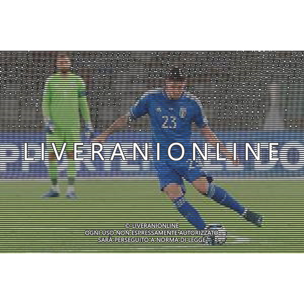 Alessandro Bastoni of Italy during the UEFA EURO 2024 European qualifier match between Italy and Malta at Stadio San Nicola on October 14, 2023 in Bari, Italy. Photo by Emmanuele Mastrodonato/ag. Aldo Liverani sas