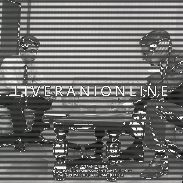 NEG-RETROSPETTIVA GIANNI RIVERA CALCIATORE NELLA FOTO GIANNI RIVERA NELL\'ANNO 1968 AG ALDO LIVERANI SAS 