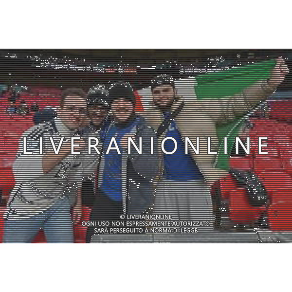 TVRG Inghilterra vs Italia nella foto tifosi Italia Londra (ENG) 17-10-2023 Wembley Stadium Gruppo C di qualificazione a UEFA EURO 2024 foto Roberto Garavaglia/ag. Aldo Liverani sas