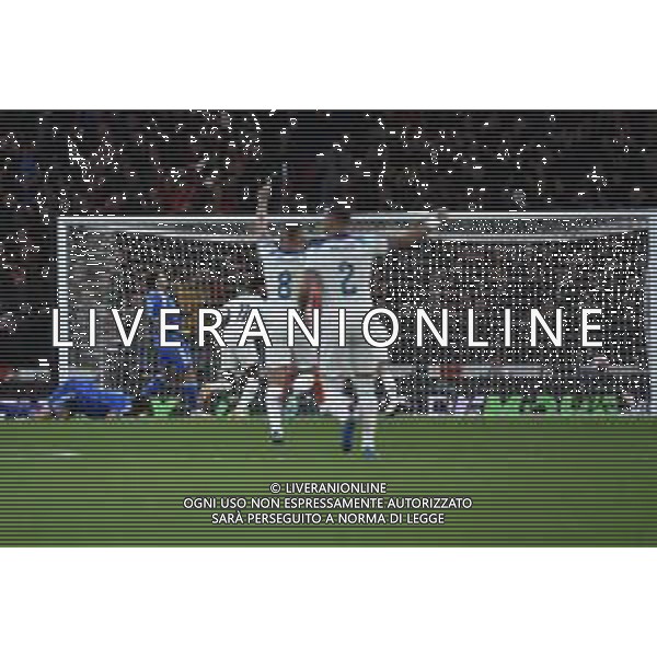 TVRG Inghilterra vs Italia nella foto Marcus Rashford (Inghilterra) segna il gol del 2 a 1 Londra (ENG) 17-10-2023 Wembley Stadium Gruppo C di qualificazione a UEFA EURO 2024 foto Roberto Garavaglia/ag. Aldo Liverani sas