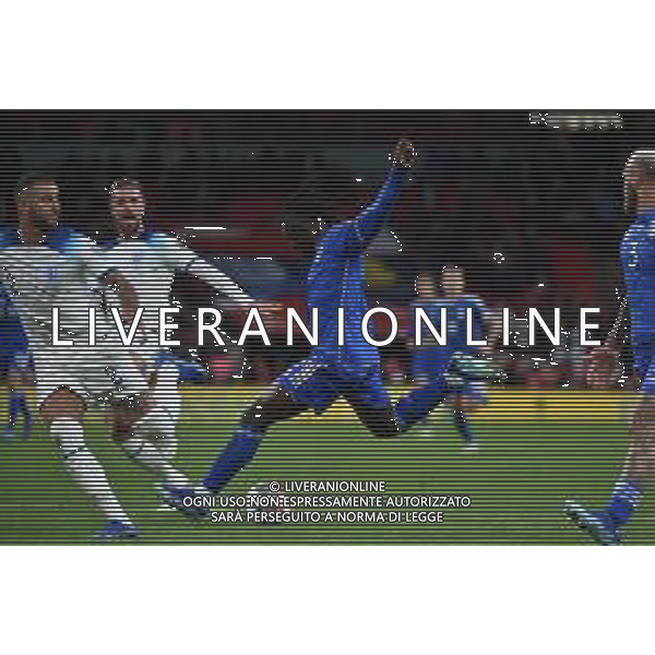 TVRG Inghilterra vs Italia nella foto Moise Kean (Italia) occasione da gol Londra (ENG) 17-10-2023 Wembley Stadium Gruppo C di qualificazione a UEFA EURO 2024 foto Roberto Garavaglia/ag. Aldo Liverani sas