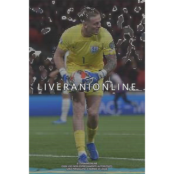 TVRG Inghilterra vs Italia nella foto Jordan Pickford (Inghilterra) Londra (ENG) 17-10-2023 Wembley Stadium Gruppo C di qualificazione a UEFA EURO 2024 foto Roberto Garavaglia/ag. Aldo Liverani sas