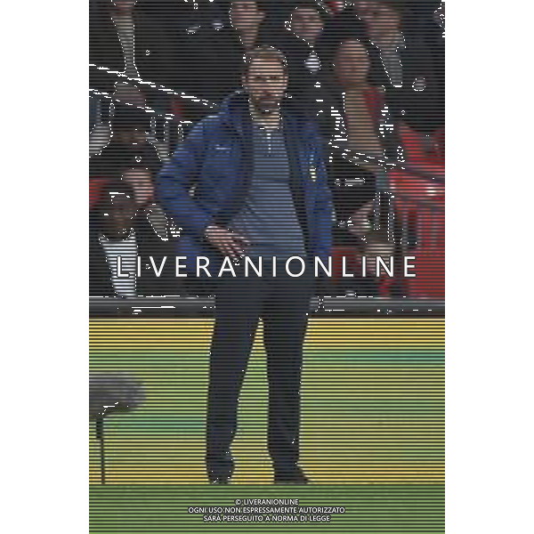 TVRG Inghilterra vs Italia nella foto Gareth Southgate allenatore Inghilterra Londra (ENG) 17-10-2023 Wembley Stadium Gruppo C di qualificazione a UEFA EURO 2024 foto Roberto Garavaglia/ag. Aldo Liverani sas