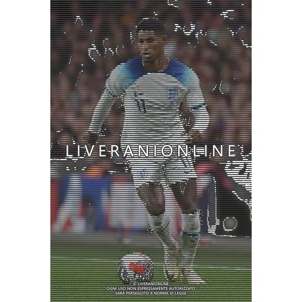 TVRG Inghilterra vs Italia nella foto Marcus Rashford (Inghilterra) Londra (ENG) 17-10-2023 Wembley Stadium Gruppo C di qualificazione a UEFA EURO 2024 foto Roberto Garavaglia/ag. Aldo Liverani sas