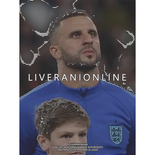 TVRG Inghilterra vs Italia nella foto Kyle Walker (Inghilterra) Londra (ENG) 17-10-2023 Wembley Stadium Gruppo C di qualificazione a UEFA EURO 2024 foto Roberto Garavaglia/ag. Aldo Liverani sas