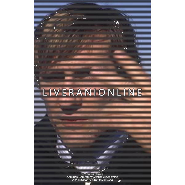 DIAP-RETROSPETTIVA GERARD DEPARDIEU ATTORE NELLA FOTO GERARD DEPARDIEU NELL\'ANNO 1985 A MILANO IN TERRAZZA MARTINI AG ALDO LIVERANI SAS  