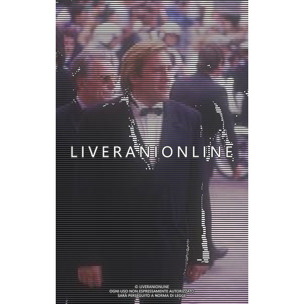 DIAP-RETROSPETTIVA GERARD DEPARDIEU ATTORE NELLA FOTO GERARD DEPARDIEU NELL\'ANNO 1989 A CANNES  AG ALDO LIVERANI SAS 