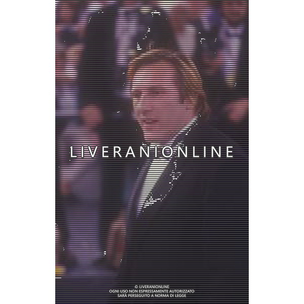 DIAP-RETROSPETTIVA GERARD DEPARDIEU ATTORE NELLA FOTO GERARD DEPARDIEU NELL\'ANNO 1989 A CANNES  AG ALDO LIVERANI SAS 