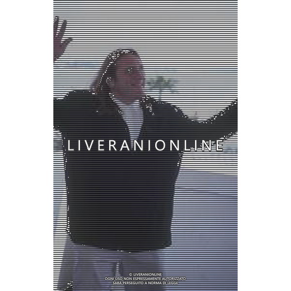 DIAP-RETROSPETTIVA GERARD DEPARDIEU ATTORE NELLA FOTO GERARD DEPARDIEU NELL\'ANNO 1992 A CANNES  AG ALDO LIVERANI SAS 
