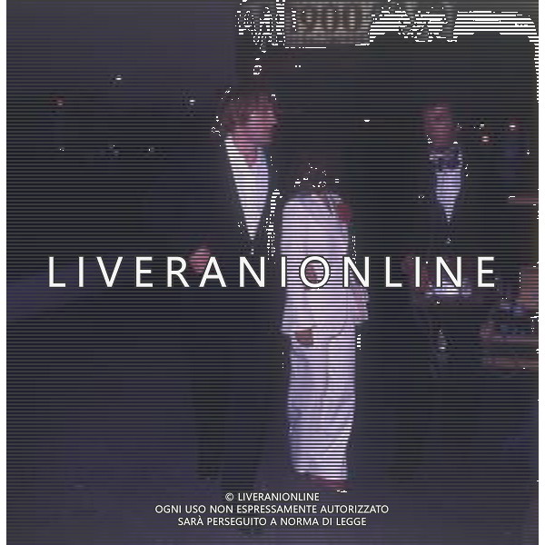 COL-RETROSPETTIVA GERARD DEPARDIEU ATTORE NELLA FOTO GERARD DEPARDIEU CON LA MOGLIE ELISABETH AG ALDO LIVERANI SAS  