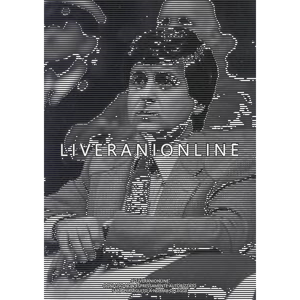 NEG-RETROSPETTIVA GIANNI RIVERA CALCIATORE NELLA FOTO GIANNI RIVERA NELL\'ANNO 1983 A MILANO AG ALDO LIVERANI SAS  