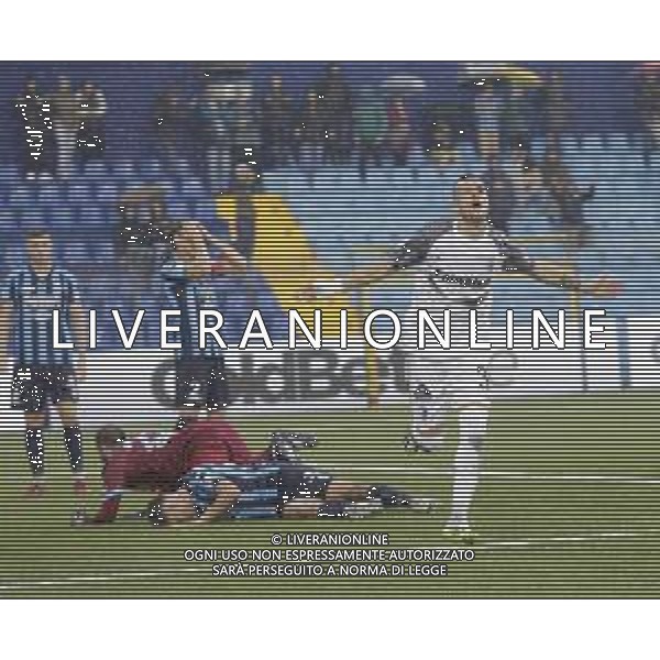 esultanza dopo il gol di nestorovski ilija -LECCO - ASCOLI CAMPIONATO CALCIO SERIE B 21.10.2023 PAOLO GIAMPIETRI / AGENZIA ALDO LIVERANI SAS