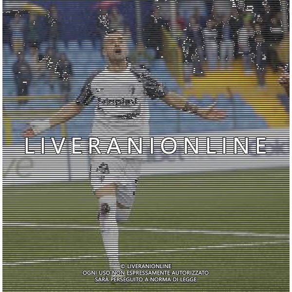esultanza dopo il gol di nestorovski ilija -LECCO - ASCOLI CAMPIONATO CALCIO SERIE B 21.10.2023 PAOLO GIAMPIETRI / AGENZIA ALDO LIVERANI SAS
