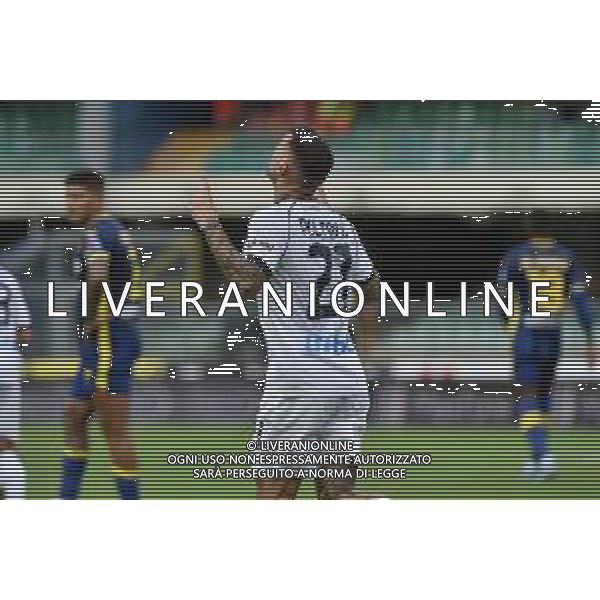 TVRG Hellas Verona vs Napoli nella foto Matteo Politano (Napoli) esulta dopo il gol dell\'1 a 0 Verona 21-10-2023 Stadio Marcantonio Bentegodi Campionato Serie A TIM - 9a giornata foto Roberto Garavaglia/ag. Aldo Liverani sas