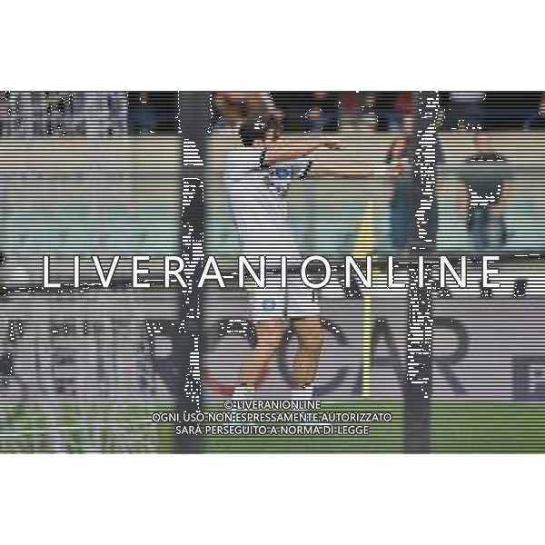 TVRG Hellas Verona vs Napoli nella foto Khvicha Kvaratskhelia (Napoli) esulta dopo il gol del 2 a 0 Verona 21-10-2023 Stadio Marcantonio Bentegodi Campionato Serie A TIM - 9a giornata foto Roberto Garavaglia/ag. Aldo Liverani sas