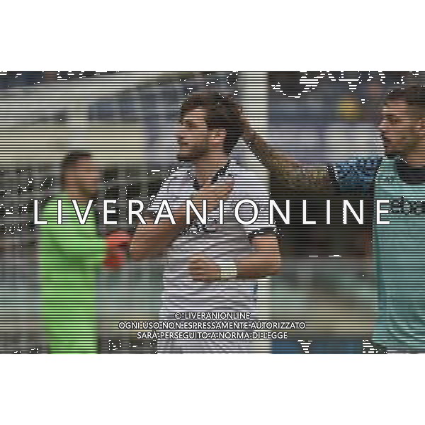 TVRG Hellas Verona vs Napoli nella foto Khvicha Kvaratskhelia (Napoli) esulta dopo il gol del 3 a 0 Verona 21-10-2023 Stadio Marcantonio Bentegodi Campionato Serie A TIM - 9a giornata foto Roberto Garavaglia/ag. Aldo Liverani sas