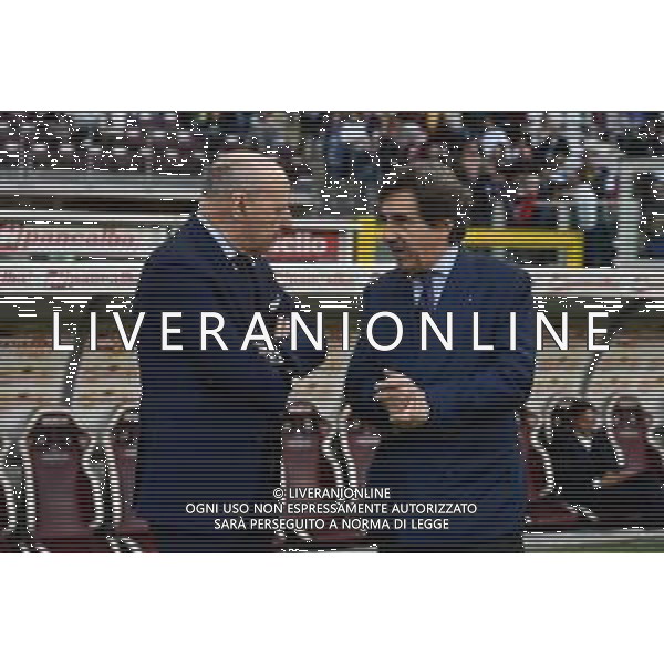 Torino 21.10.2023 Stadio Grande Torino ©Manuela Viganti/Agenzia Aldo Liverani Torino vs Inter Campionato Calcio Serie A TIM 2023/2024 9a giornata Nella foto: urbano cairo e giuseppe marotta ©Viganti / AGENZIA ALDO LIVERANI SAS