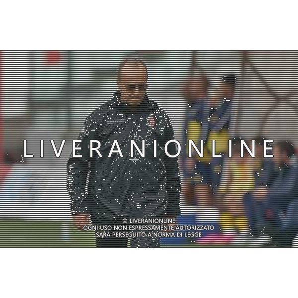coach Paolo Bianco of Modena FC during the Italian Serie B match SSC Bari vs Modena FC on October 21, 2023 at the San Nicola stadium in Bari, Italy. Photo by Emmanuele Mastrodonato/ag. Aldo Liverani sas