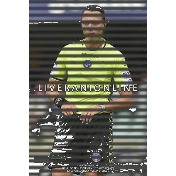TVRG Hellas Verona vs Napoli nella foto l\'arbitro Rosario Abisso di Palermo Verona 21-10-2023 Stadio Marcantonio Bentegodi Campionato Serie A TIM - 9a giornata foto Roberto Garavaglia/ag. Aldo Liverani sas