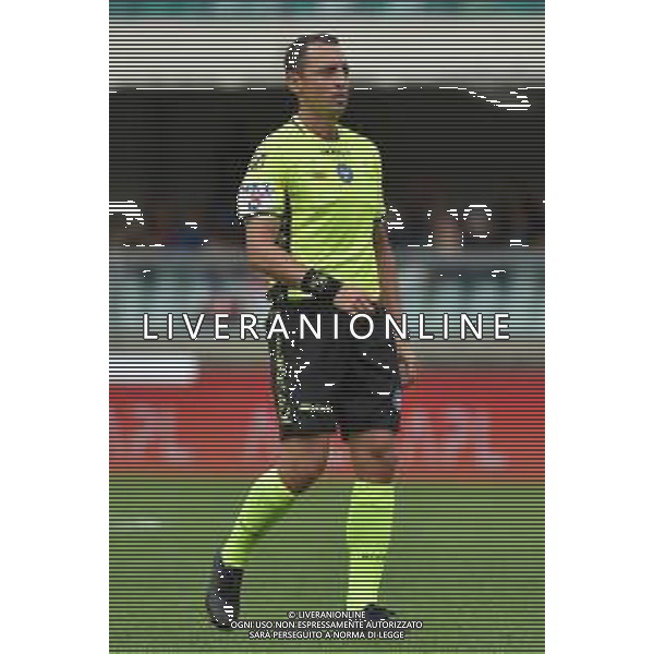 TVRG Hellas Verona vs Napoli nella foto l\'arbitro Rosario Abisso di Palermo Verona 21-10-2023 Stadio Marcantonio Bentegodi Campionato Serie A TIM - 9a giornata foto Roberto Garavaglia/ag. Aldo Liverani sas