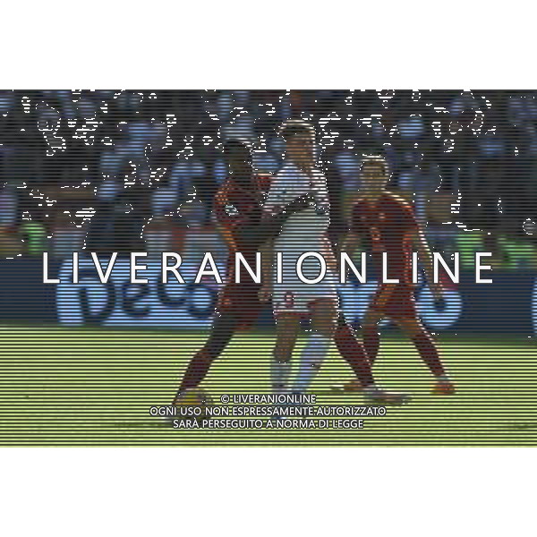 Roma vs Monza - Campionato Serie A TIM - 9 giornata - Stadio Olimpico - Roma 22-10-2023 nella foto Ndicka e Colombo FOTO FEDERICO GAETANO-AG ALDO LIVERANI SAS