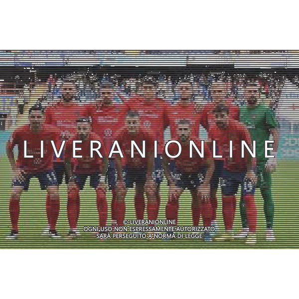Serie B 2023-2023 Stadio Luigi Ferraris- Genova, 22 Ottobre 2023 Nella foto: Formazione Cosenza -Sampdoria-Cosenza Campionato Calcio Serie B 22.10.2023 ©Andrea Rosito / AGENZIA ALDO LIVERANI SAS