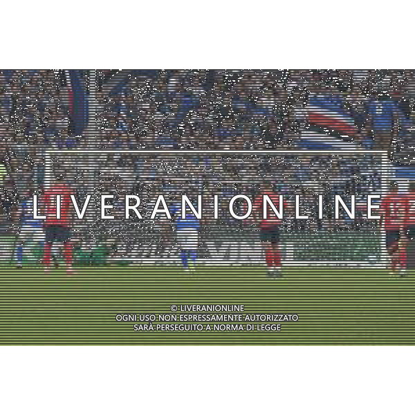 Serie B 2023-2023 Stadio Luigi Ferraris- Genova, 22 Ottobre 2023 Nella foto: Rigore Borini -Sampdoria-Cosenza Campionato Calcio Serie B 22.10.2023 ©Andrea Rosito / AGENZIA ALDO LIVERANI SAS
