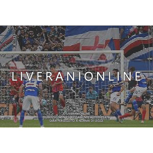 Serie B 2023-2023 Stadio Luigi Ferraris- Genova, 22 Ottobre 2023 Nella foto: Raddoppio Fabio Borini -Sampdoria-Cosenza Campionato Calcio Serie B 22.10.2023 ©Andrea Rosito / AGENZIA ALDO LIVERANI SAS