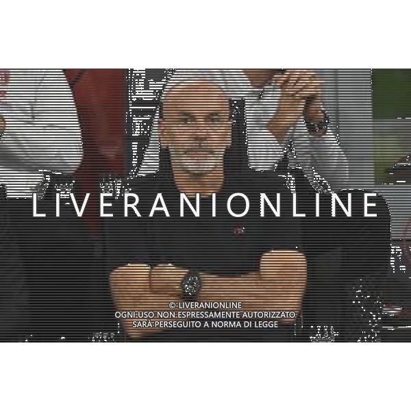 Milan vs Juventus nella foto Stefano Pioli allenatore Milan Milano 22-10-2023 Stadio Giuseppe Meazza - San Siro Campionato Serie A TIM - 9a giornata foto Roberto Garavaglia/ag. Aldo Liverani sas / AGENZIA ALDO LIVERANI SAS