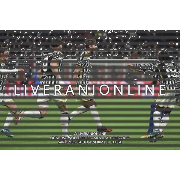 Milan vs Juventus nella foto Manuel Locatelli (Juventus) esulta dopo il gol dell\'1 a 0 Milano 22-10-2023 Stadio Giuseppe Meazza - San Siro Campionato Serie A TIM - 9a giornata foto Roberto Garavaglia/ag. Aldo Liverani sas / AGENZIA ALDO LIVERANI SAS