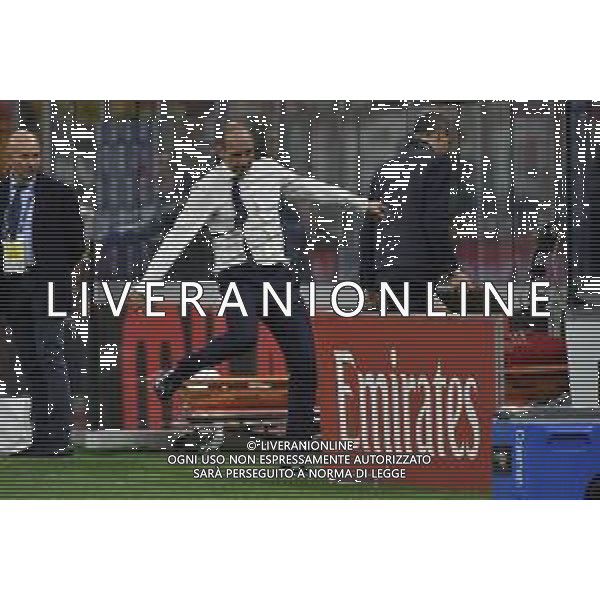 Milan vs Juventus nella foto Massimiliano Allegri allenatore Juventus nei minuti finali Milano 22-10-2023 Stadio Giuseppe Meazza - San Siro Campionato Serie A TIM - 9a giornata foto Roberto Garavaglia/ag. Aldo Liverani sas / AGENZIA ALDO LIVERANI SAS