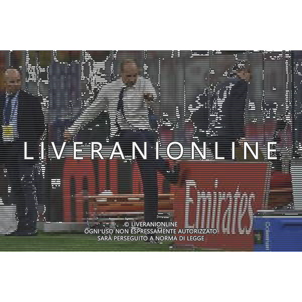 Milan vs Juventus nella foto Massimiliano Allegri allenatore Juventus nei minuti finali Milano 22-10-2023 Stadio Giuseppe Meazza - San Siro Campionato Serie A TIM - 9a giornata foto Roberto Garavaglia/ag. Aldo Liverani sas / AGENZIA ALDO LIVERANI SAS