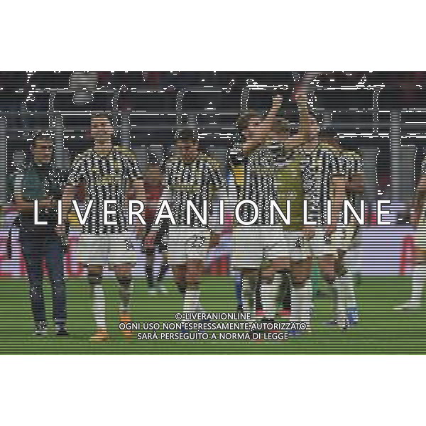 Milan vs Juventus nella foto esultanza finale Juventus Milano 22-10-2023 Stadio Giuseppe Meazza - San Siro Campionato Serie A TIM - 9a giornata foto Roberto Garavaglia/ag. Aldo Liverani sas / AGENZIA ALDO LIVERANI SAS
