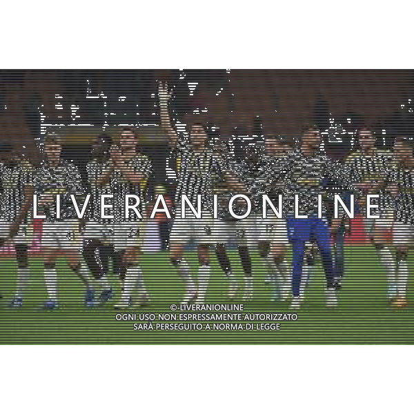 Milan vs Juventus nella foto esultanza finale Juventus Milano 22-10-2023 Stadio Giuseppe Meazza - San Siro Campionato Serie A TIM - 9a giornata foto Roberto Garavaglia/ag. Aldo Liverani sas / AGENZIA ALDO LIVERANI SAS