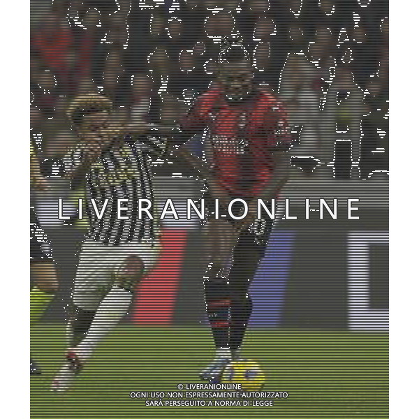 RAFAEL LEAO E WESTON MCKENNIE -MILAN vs JUVENTUS Campionato Calcio Serie A TIM Milano 22-10-2023 ©PAOLO GIAMPIETRI / AGENZIA ALDO LIVERANI SAS - ITALY ONLY EDITORIAL USE ONLY