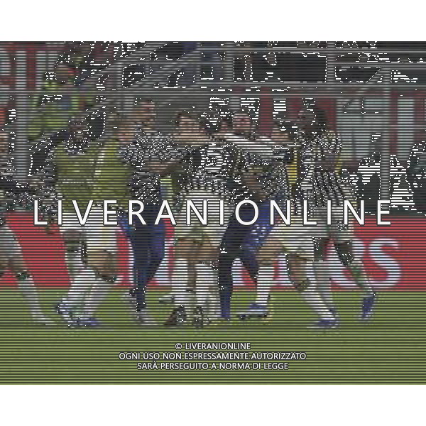 ESULTANZA DOPO IL GOL DI MANUEL LOCATELLI -MILAN vs JUVENTUS Campionato Calcio Serie A TIM Milano 22-10-2023 ©PAOLO GIAMPIETRI / AGENZIA ALDO LIVERANI SAS - ITALY ONLY EDITORIAL USE ONLY