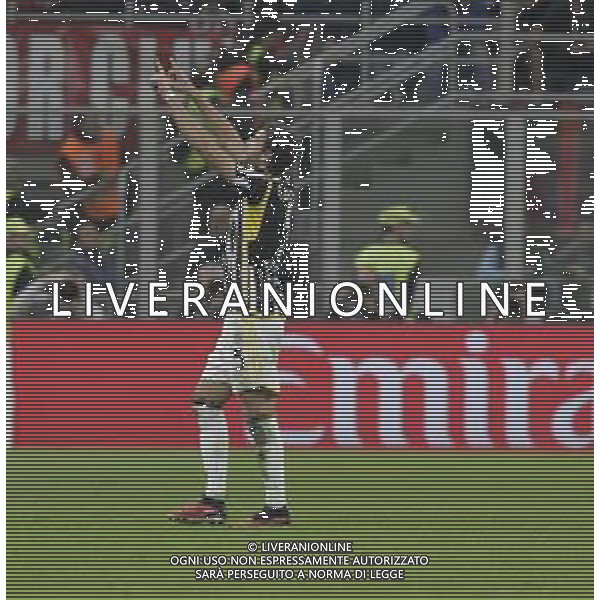 ESULTANZA DOPO IL GOL DI MANUEL LOCATELLI -MILAN vs JUVENTUS Campionato Calcio Serie A TIM Milano 22-10-2023 ©PAOLO GIAMPIETRI / AGENZIA ALDO LIVERANI SAS - ITALY ONLY EDITORIAL USE ONLY