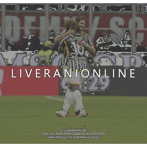 ESULTANZA DOPO IL GOL DI MANUEL LOCATELLI CON WESTON MCKENNIE -MILAN vs JUVENTUS Campionato Calcio Serie A TIM Milano 22-10-2023 ©PAOLO GIAMPIETRI / AGENZIA ALDO LIVERANI SAS - ITALY ONLY EDITORIAL USE ONLY