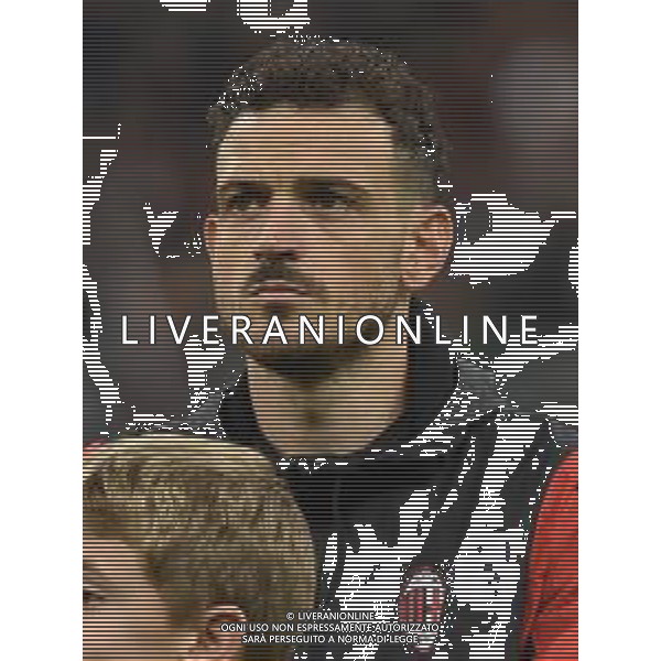Milan vs Juventus nella foto Alessandro Florenzi (Milan) Milano 22-10-2023 Stadio Giuseppe Meazza - San Siro Campionato Serie A TIM - 9a giornata foto Roberto Garavaglia/ag. Aldo Liverani sas